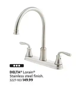 Home Hardware Lorain Stainless steel finish offer