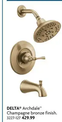 Home Hardware Archdale Champagne Bronze Finish offer