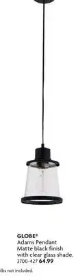 Home Hardware Adams Pendant offer