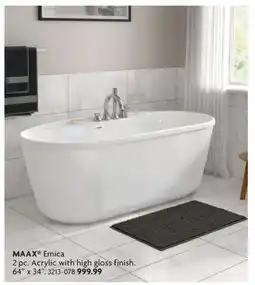 Home Hardware Emica Freestanding Bathtubs offer
