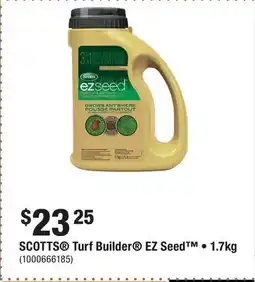 Home Depot SCOTTS Turf Builder EZ Seed • 1.7kg offer
