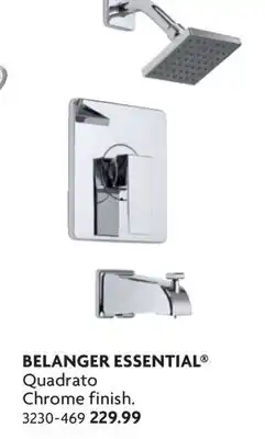 Home Hardware Quadrato Chrome finish offer