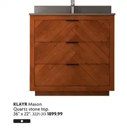 Home Hardware Mason Quartz stone top offer