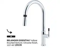Home Hardware Adore Knurled texture. Chrome finish offer