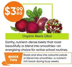 Healthy Planet Organic Beets (2lbs) offer