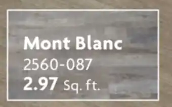 Home Hardware 24 sq. ft. 6 x 36 10mm Mont Blanc Press & Go Expresso Vinyl Plank Flooring offer