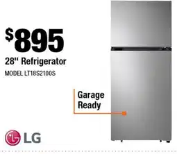 Home Depot 28 Refrigerator offer