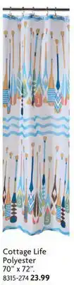 Home Hardware Cottage Life Polyester Shower Curtains offer