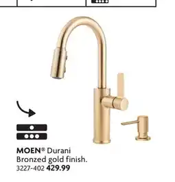 Home Hardware Durani Bronzed gold Finish offer