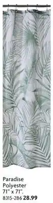 Home Hardware Paradise Polyester Shower Curtains offer
