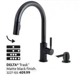 Home Hardware DELTA Trask Matte Black Finish offer