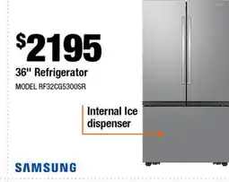 Home Depot 36 Refrigerator offer