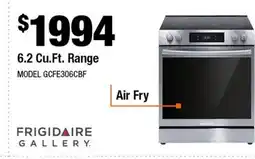 Home Depot 6.2 Cu. Ft. Range offer