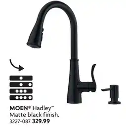 Home Hardware Hadley Matte black finish faucet offer