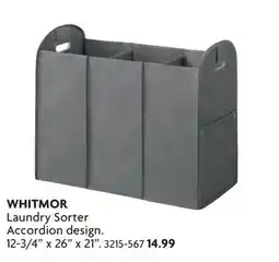 Home Hardware Laundry Sorter Accordion Design offer