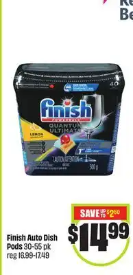 Chalo FreshCo Finish Auto Dish Pods 30-55 pk offer