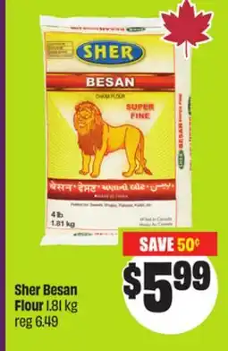 Chalo FreshCo Sher Besan Flour 1.81 kg offer