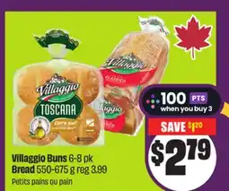 Chalo FreshCo Villaggio Buns 6-8 pk Bread 550-675 g offer