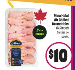 Chalo FreshCo Mina Halal Air Chilled Drumsticks 16 Pieces offer