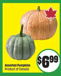 Chalo FreshCo Assorted Pumpkins Product of Canada offer