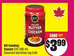 Chalo FreshCo KFI Cooking Sauces 375-395 mL Selected Varieties offer