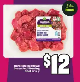 Chalo FreshCo Barakah Meadows Grass Fed Stewing Beef 454 g offer