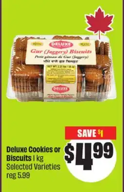 Chalo FreshCo Deluxe Cookies or Biscuits 1 kg Selected Varieties offer