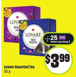 Chalo FreshCo Lovare Assorted Tea 30 g offer