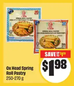 Chalo FreshCo Ox Head Spring Roll Pastry 250-270 g offer