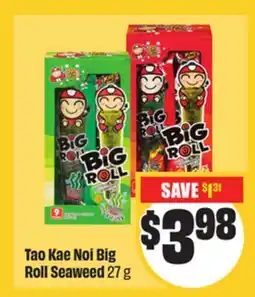 Chalo FreshCo Tao Kae Noi Big Roll Seaweed 27 g offer