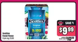 Chalo FreshCo Scotties Facial Tissue 9 pk offer