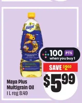 Chalo FreshCo Maya Plus Multigrain Oil 1 L offer