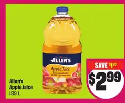 Chalo FreshCo Allen's Apple Juice 1.89 L offer