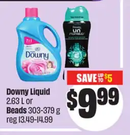 Chalo FreshCo Downy Liquid 2.63 L or Beads 303-379 g offer