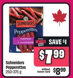 Chalo FreshCo Schneiders Pepperettes 250-375 g offer