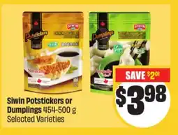 Chalo FreshCo Siwin Potstickers or Dumplings 454-500 g Selected Varieties offer