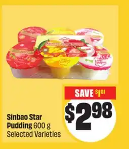 Chalo FreshCo Sinbao Star Pudding 600 g Selected Varieties offer