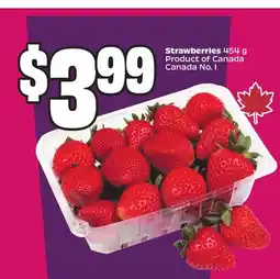 Chalo FreshCo Strawberries 454 g Product of Canada Canada No. 1 offer