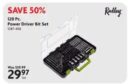 Home Hardware 120 Pc. Power Driver Bit Set offer