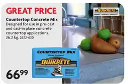 Home Hardware Countertop Concrete Mix offer