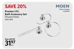 Home Hardware Preston 3 Pc. Bath Accessory Set offer