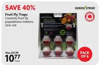 Home Hardware Fruit Fly Traps offer