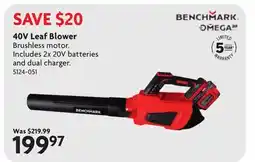 Home Hardware 40V Leaf Blower offer