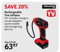 Home Hardware Rechargeable Tire Inflator offer