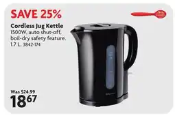 Home Hardware Cordless Jug Kettle offer