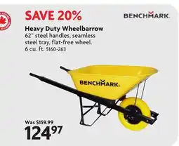 Home Hardware Heavy Duty Wheelbarrow offer