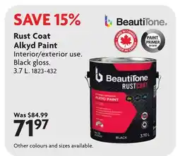 Home Hardware Rust Coat Alkyd Paint offer