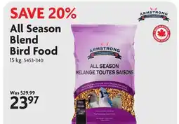 Home Hardware All Season Blend Bird Food offer