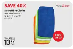 Home Hardware Microfibre Cloths offer