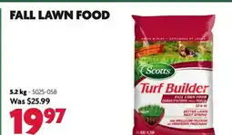 Home Hardware 5.2 kg FALL LAWN FOOD offer
